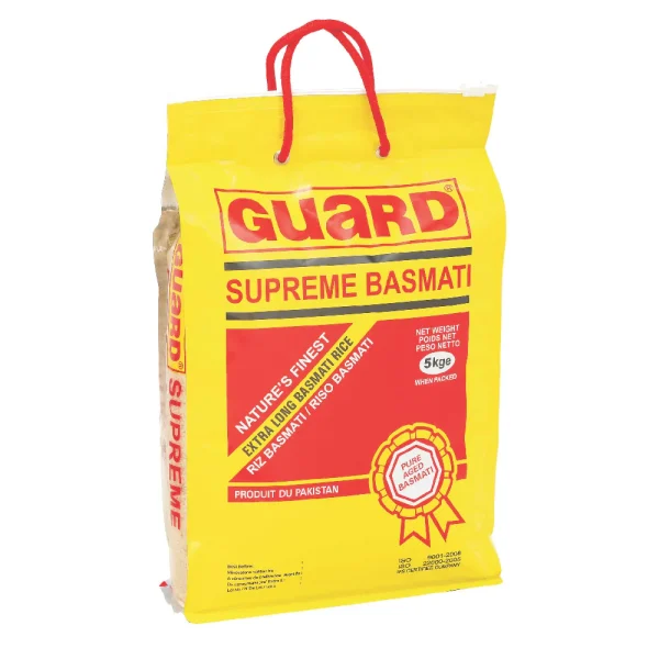 GUARD SUPREME BASMATI RICE 5 KG