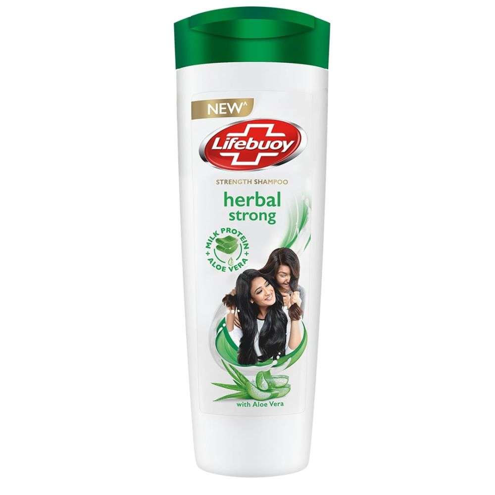 iu1195227-1 lifebuoy herbol strong + aloevera milk protein shampoo 650ml - Image 1