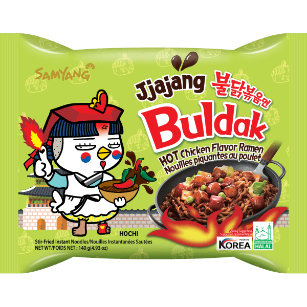 SAMYANG BULDAK HOT CHICKEN FLAVOUR Jjajang NOODLES
